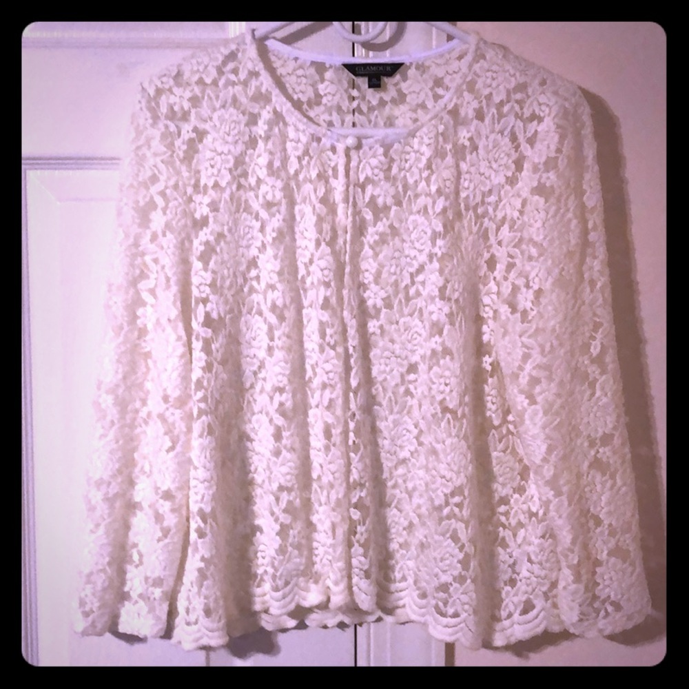 Glamour Lace shrug